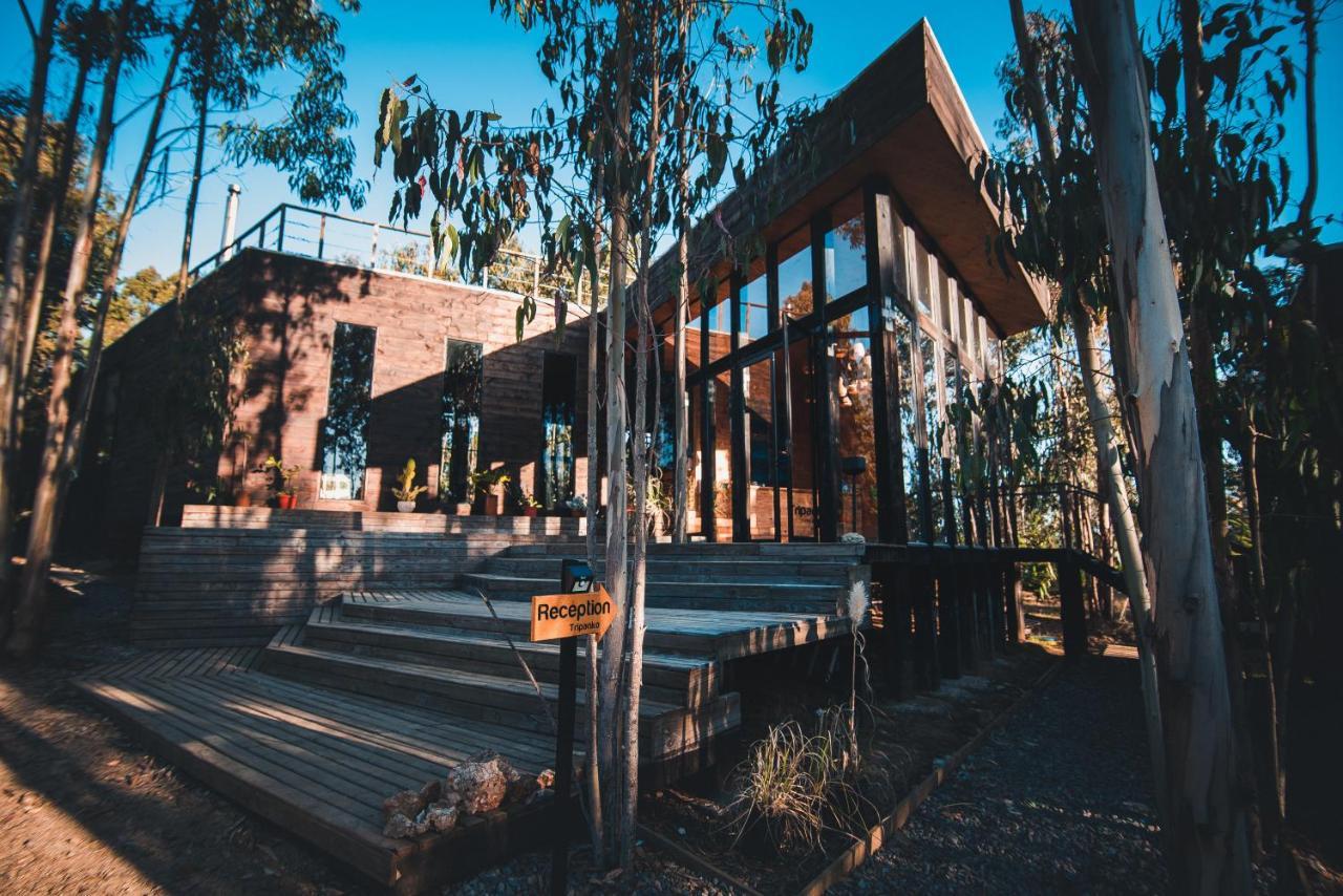 Tripanko Lodge & Bungalows Pichilemu Exteriör bild
